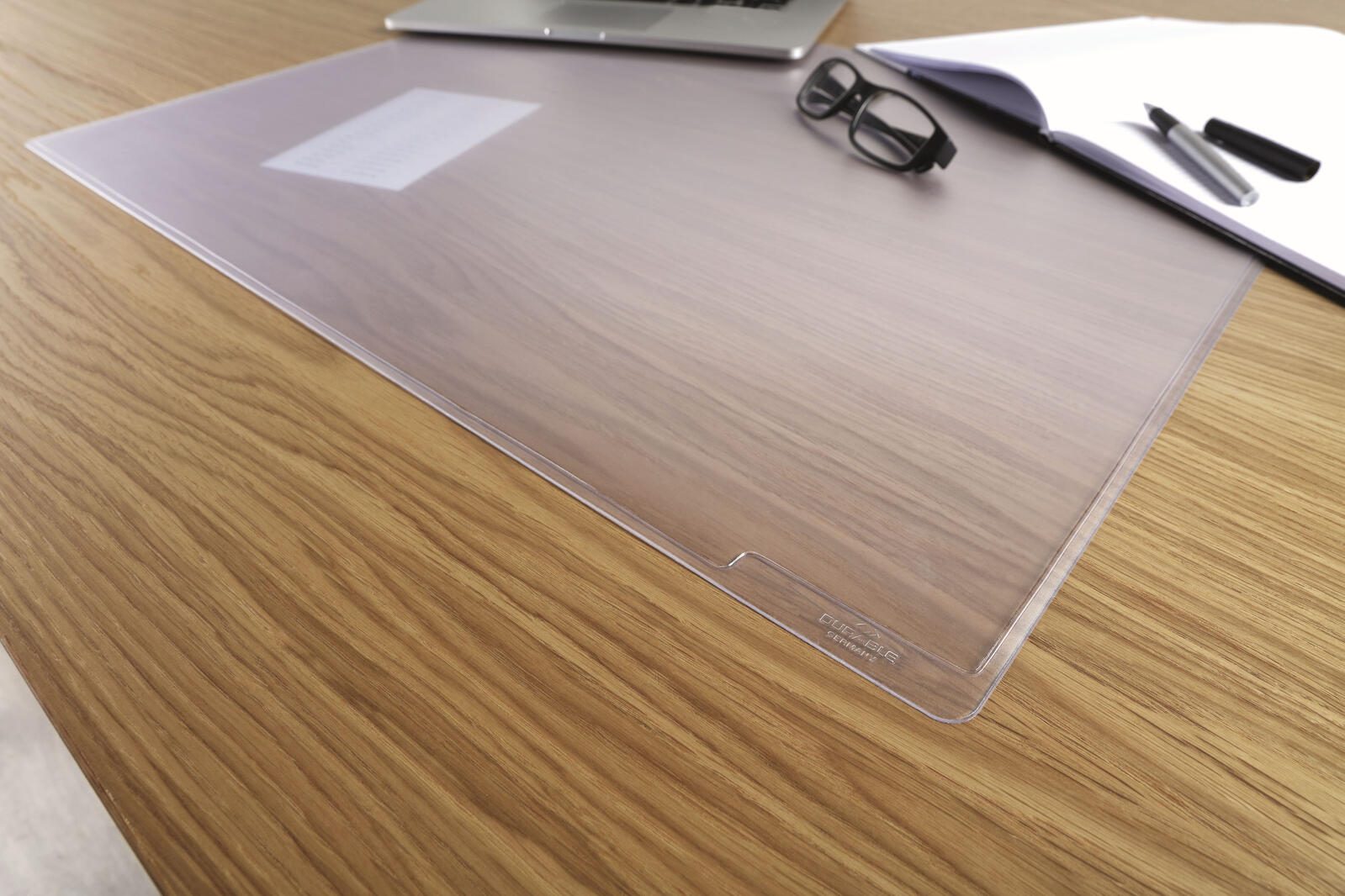 DURABLE Duraglas Schreibtischunterlage 53,0 x 40,0 cm transparent