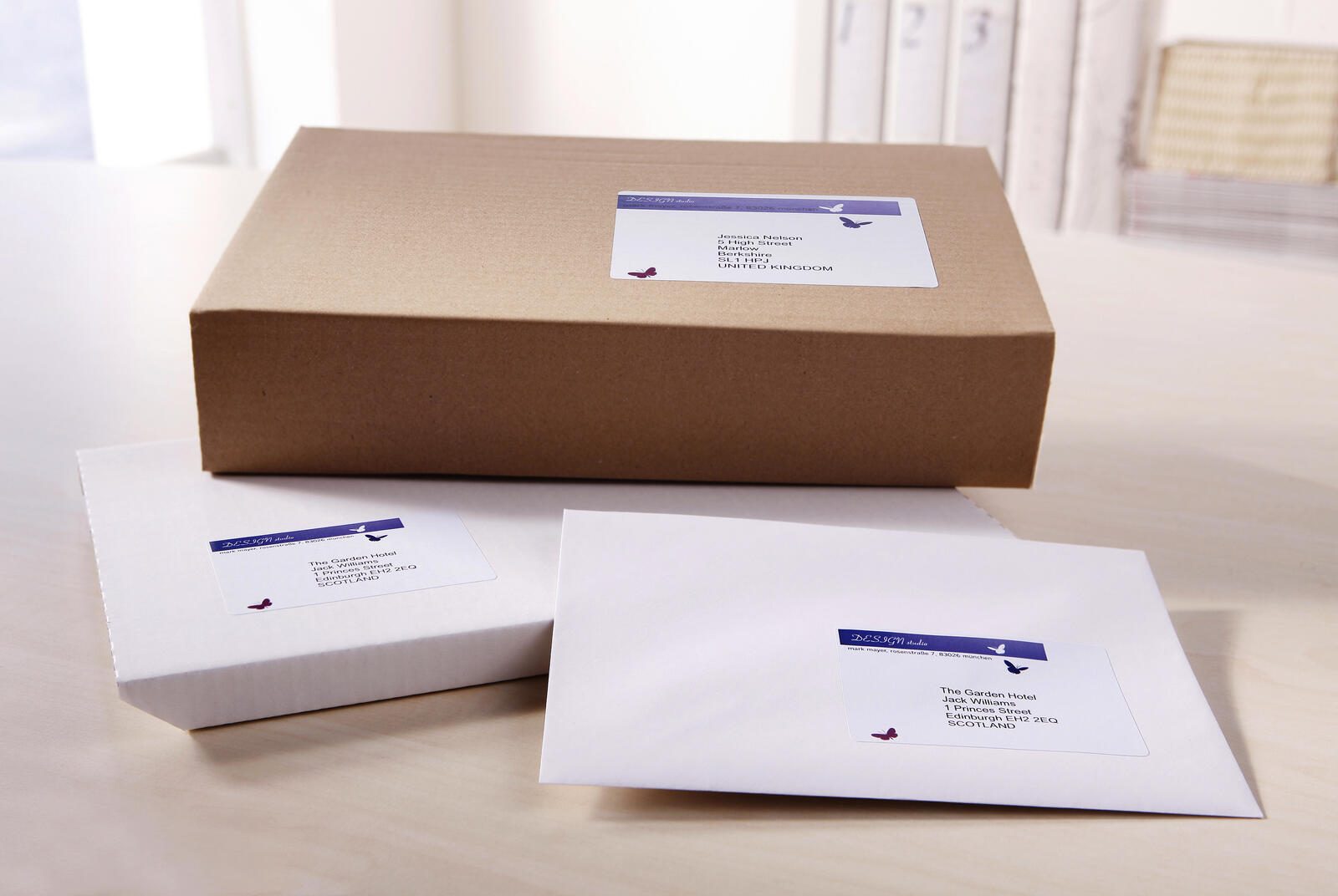 AVERY Zweckform Versandetiketten L7165-40 weiß 99,1 x 67,7 mm