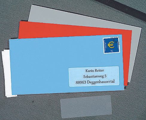 AVERY Zweckform Folien-Adressetiketten 45,7 x 25,4 mm