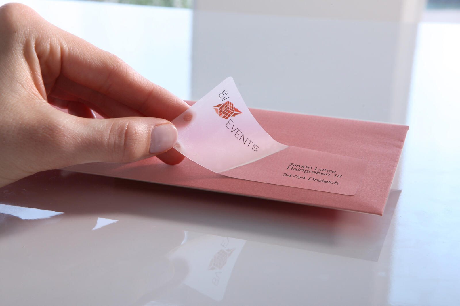 AVERY Zweckform Folien-Adressetiketten 63,5 x 38,1 mm