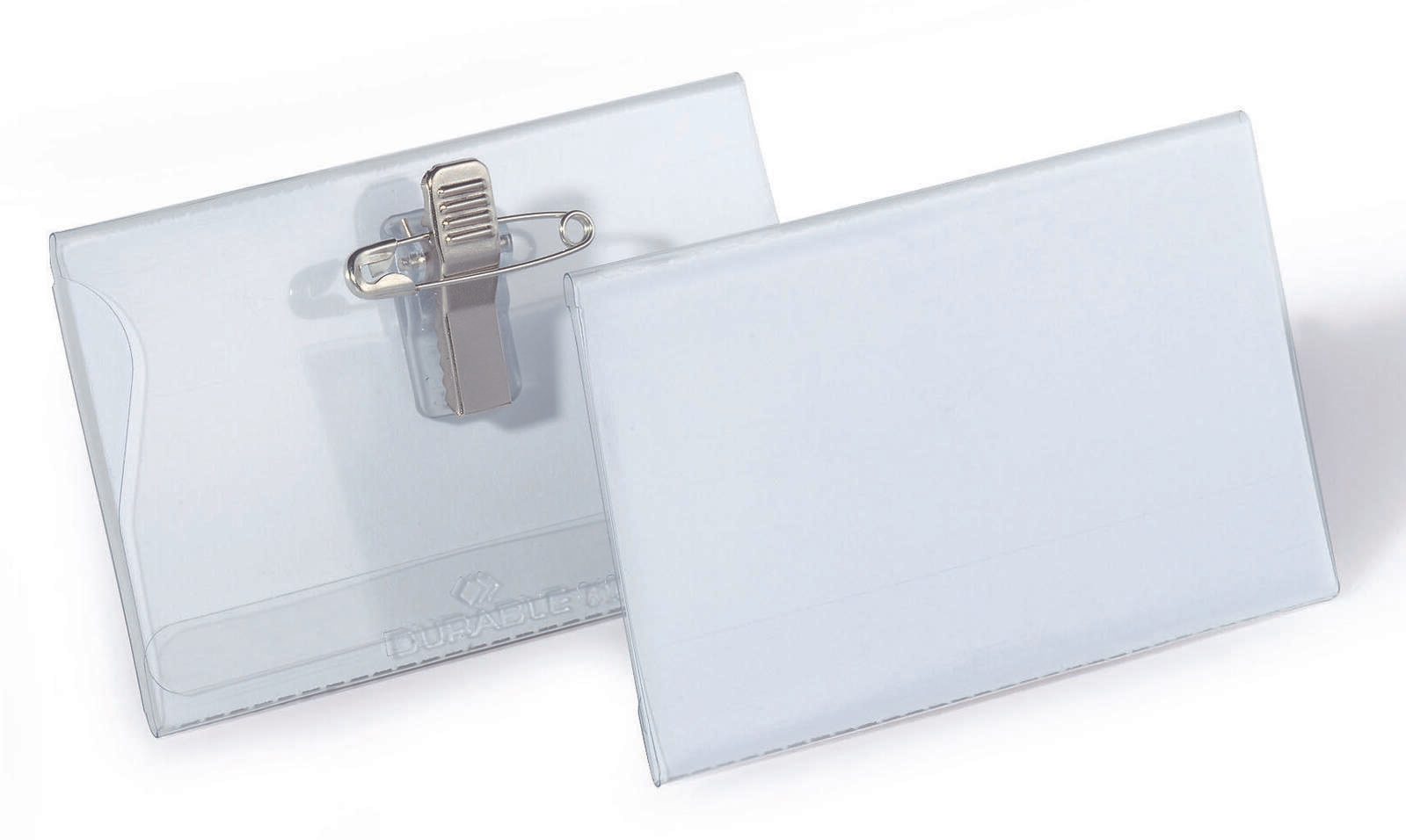 DURABLE Einsteckschilder für Namensschilder Badgemaker 6,7 x 1,7 cm