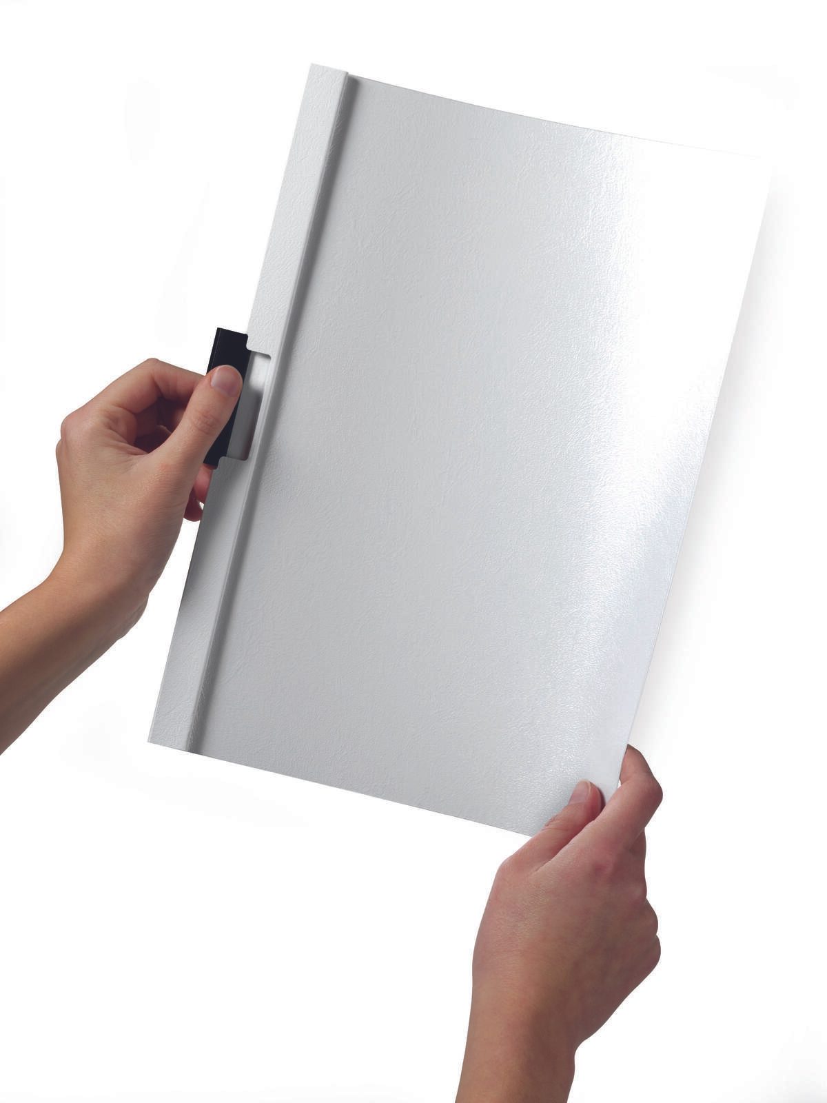 DURABLE Klemmhefter Duraclip DIN A4 weiß