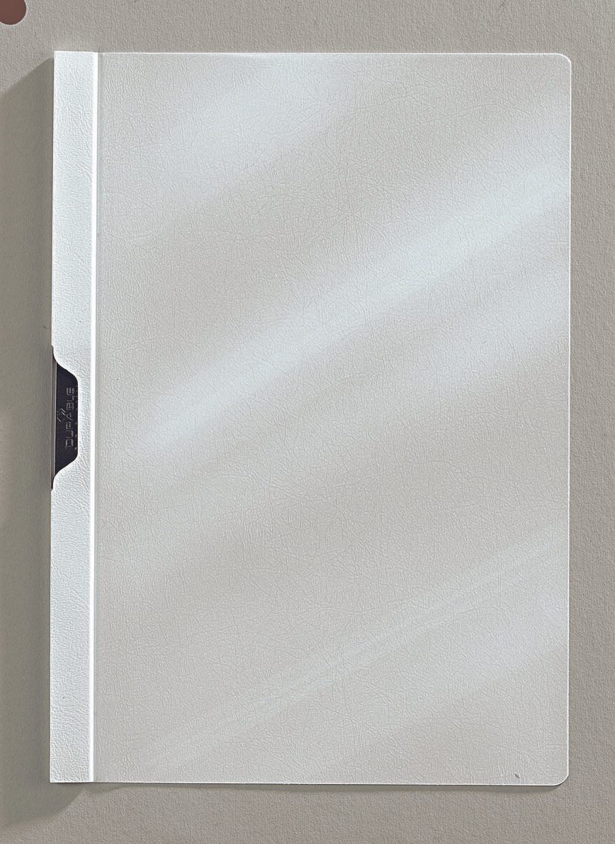 DURABLE Klemmhefter Duraclip DIN A4 weiß