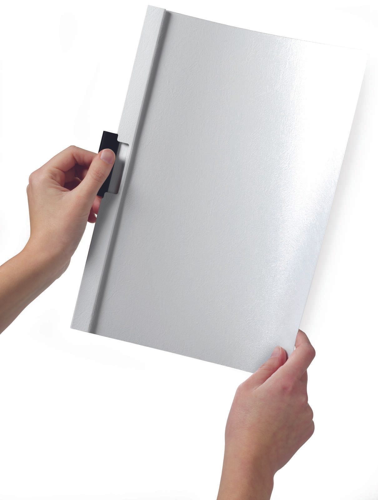 DURABLE Klemmhefter Duraclip DIN A4 weiß