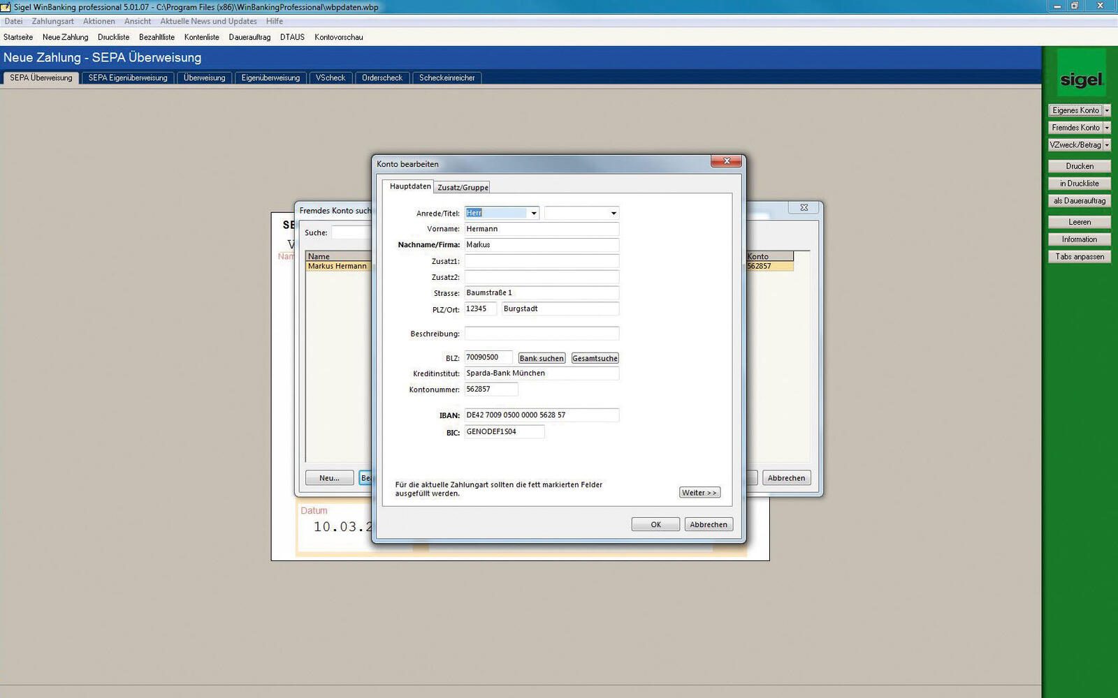 SIGEL WinBanking Software