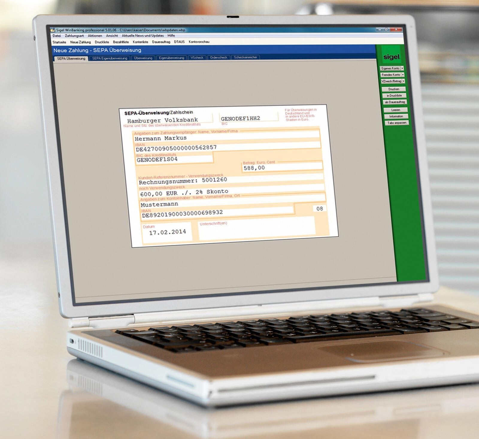 SIGEL WinBanking Software