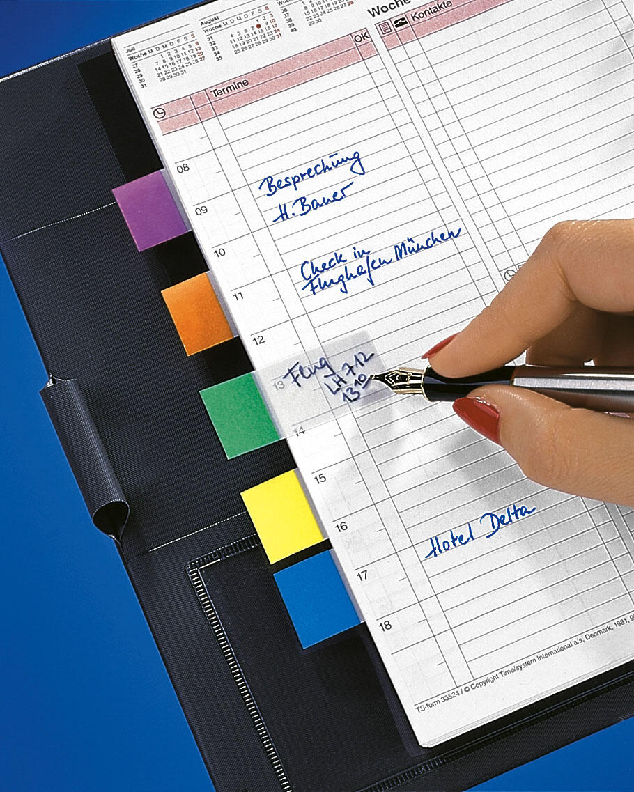 SIGEL transparent Haftmarker 1,2 x 5,0 cm