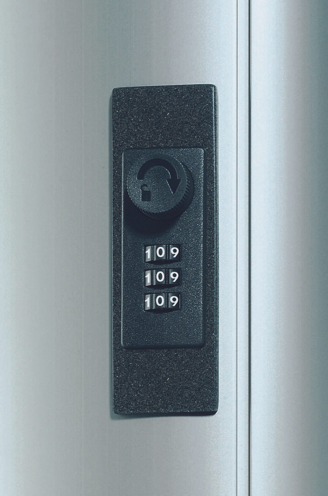 DURABLE Schlüsselkasten mit 72 Zahlenschloss alu, schwarz