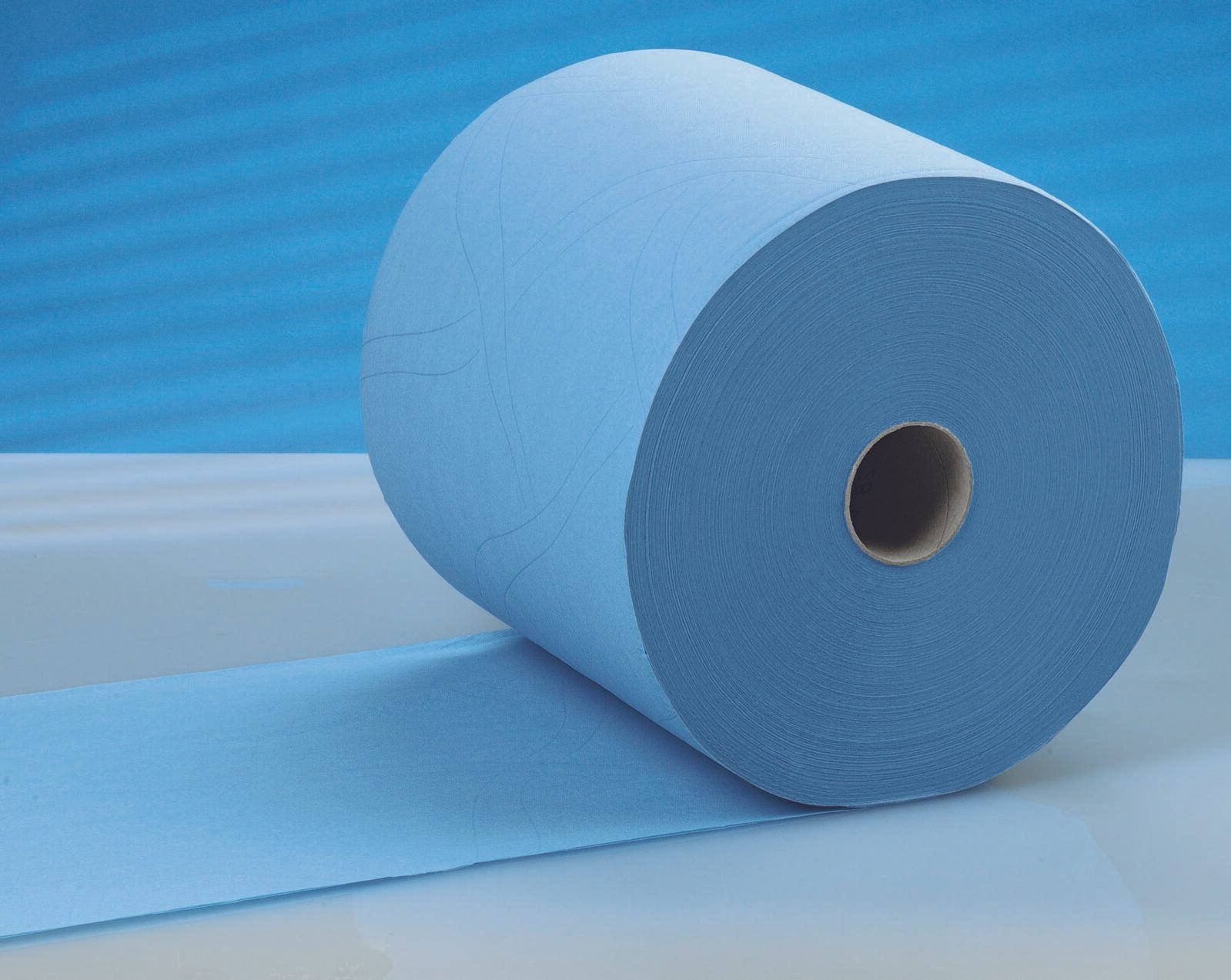 TORK Putztuchrolle 2-lagig blau