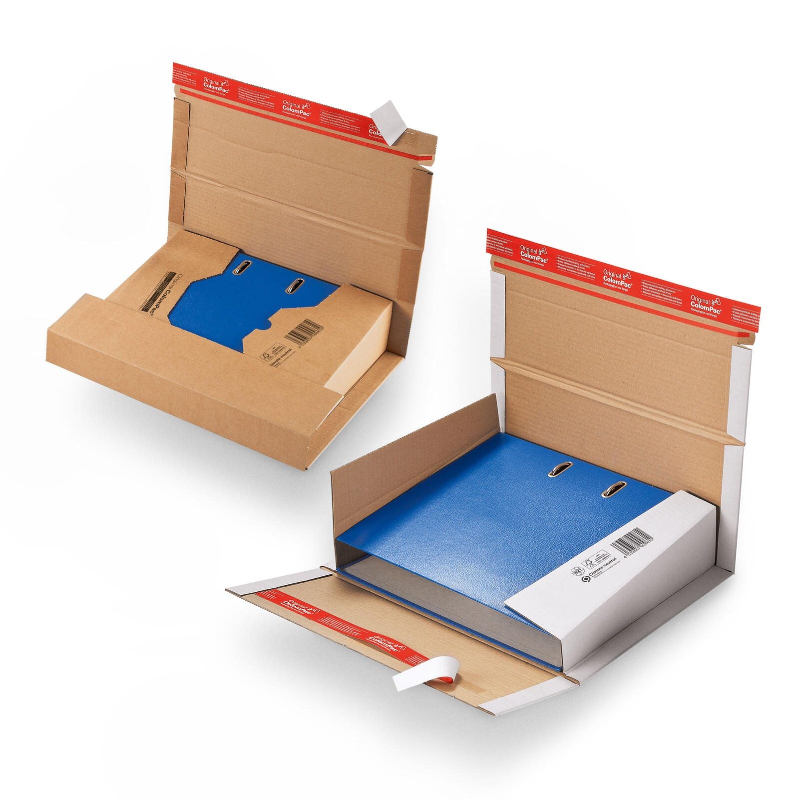 ColomPac® Ordnerverpackungen 32,0 x 29,0 x 3,5 - 8,0 cm
