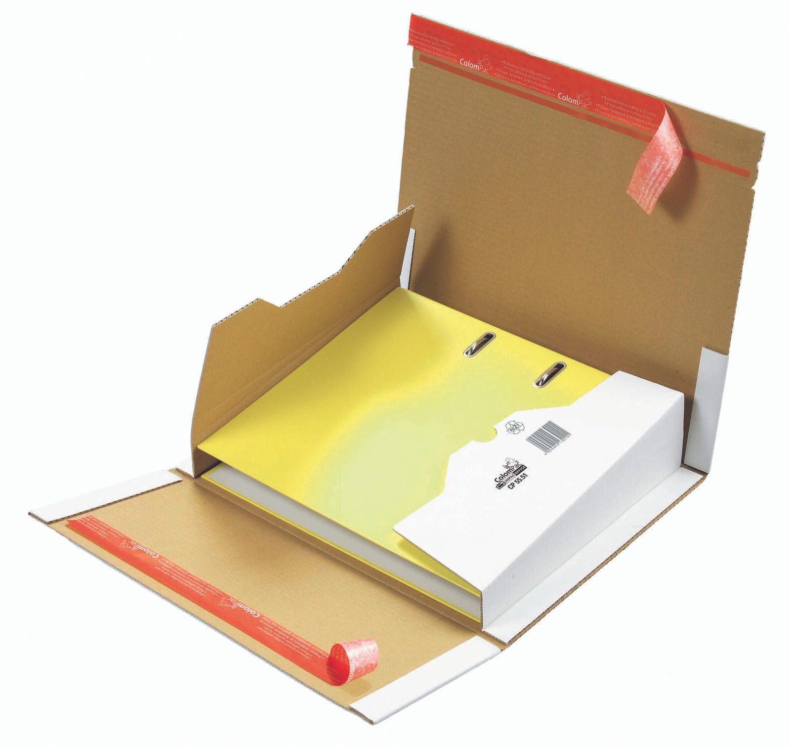 ColomPac® Ordnerverpackungen 32,0 x 29,0 x 3,5 - 8,0 cm