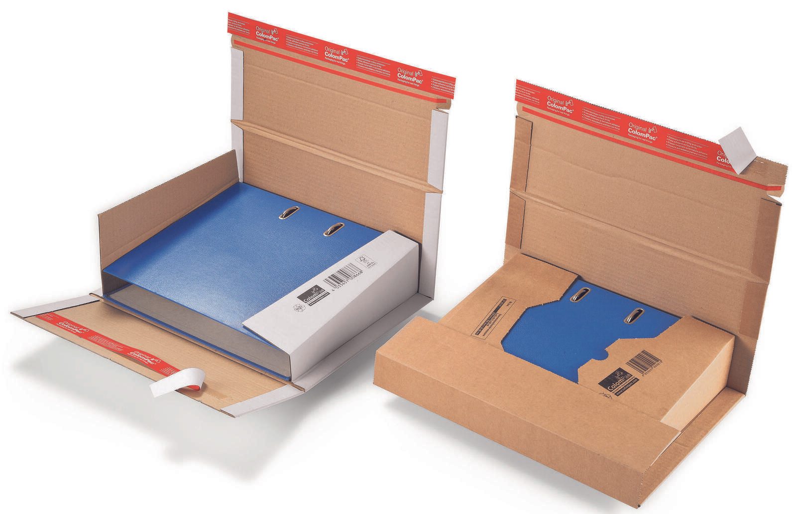 ColomPac® Ordnerverpackungen 32,0 x 29,0 x 3,5 - 8,0 cm