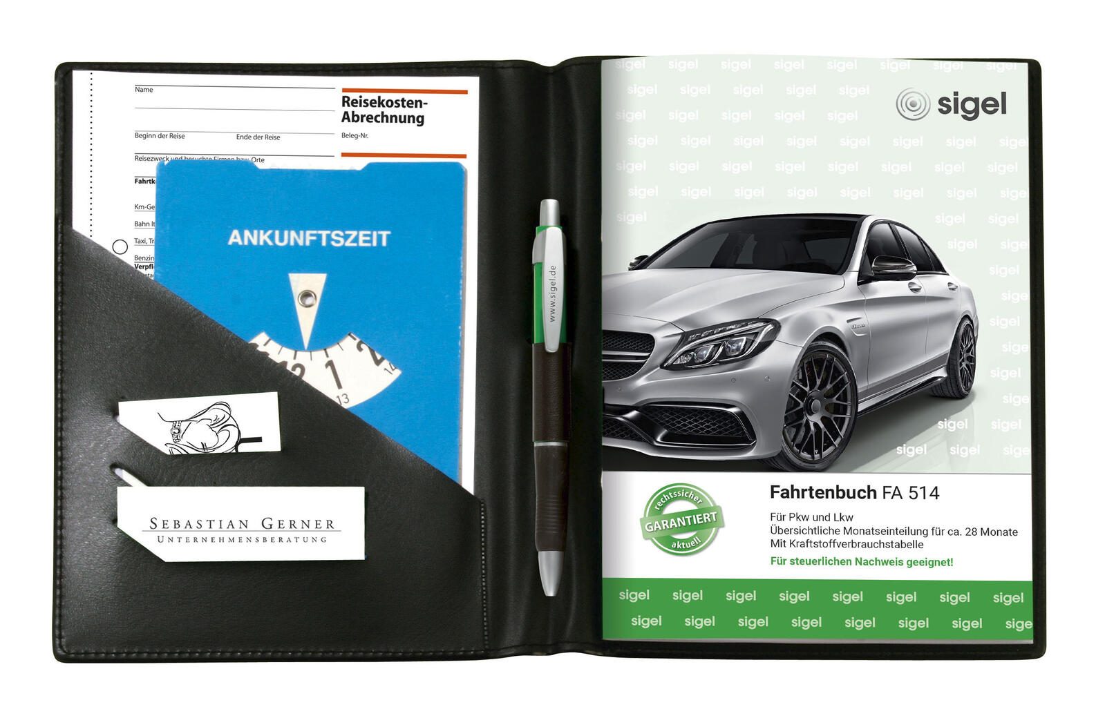 SIGEL Einband für Formularbücher für A5 schwarz