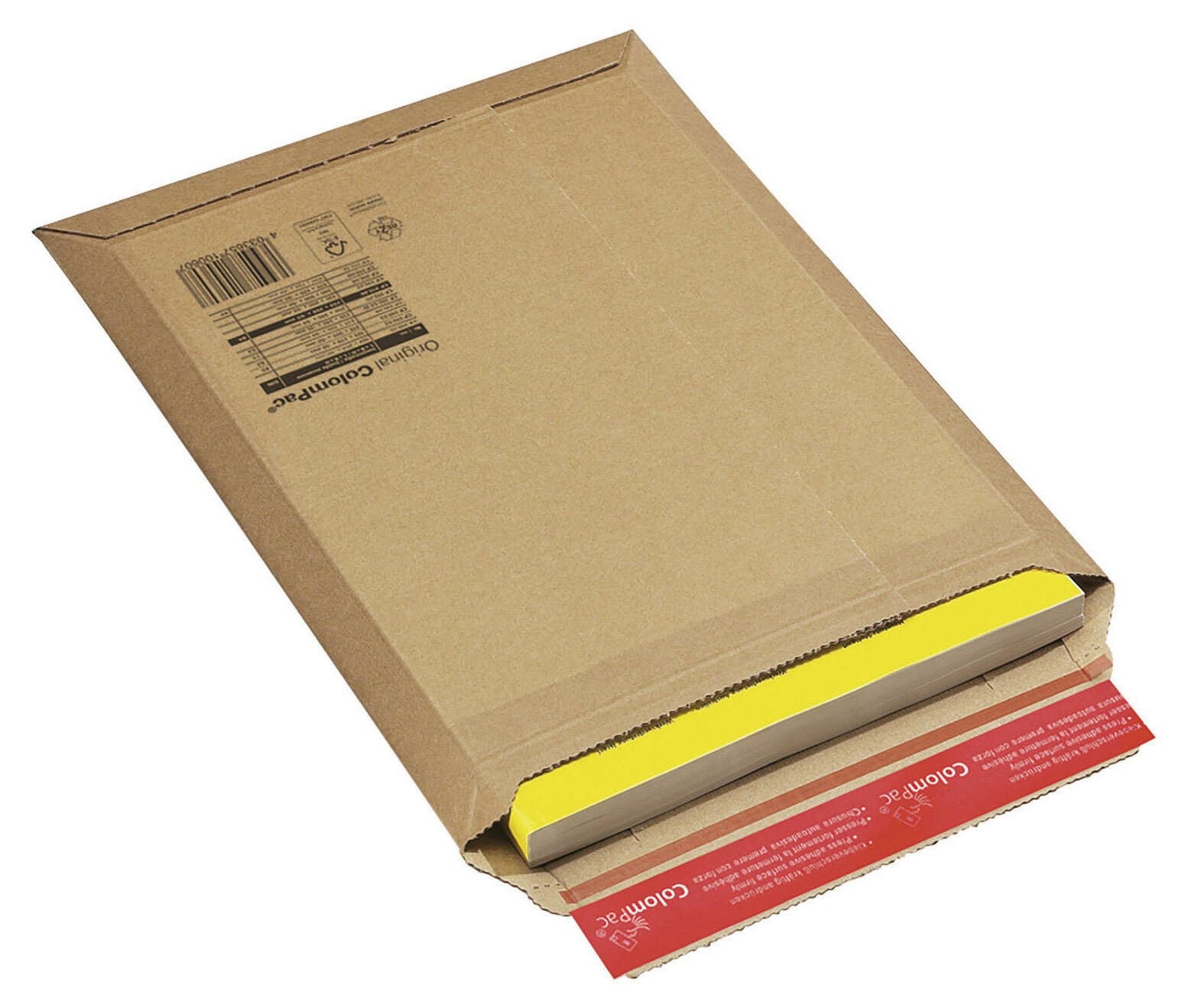 ColomPac® Kartonversandtaschen für DIN A4+ braun