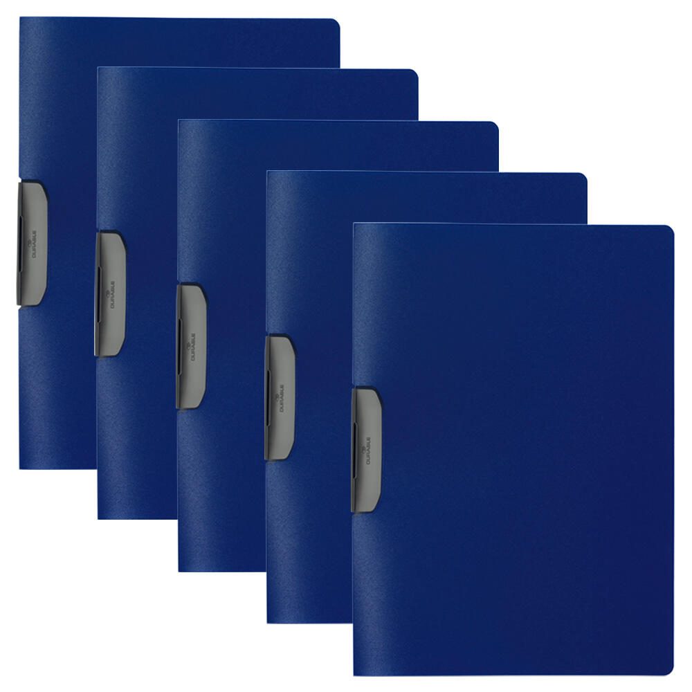 DURABLE Klemmhefter Duraswing DIN A4 dunkelblau
