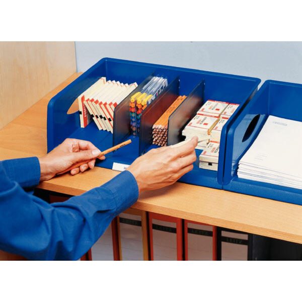 LEITZ Briefablage Sorty A4 quer DIN A4 grau