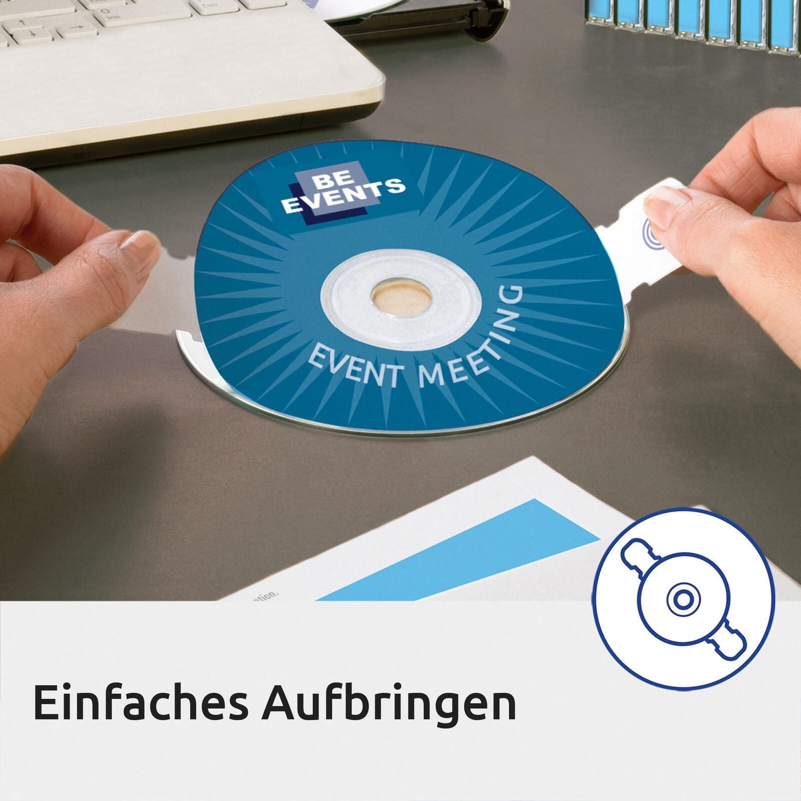 AVERY Zweckform CD-Etiketten SuperSize