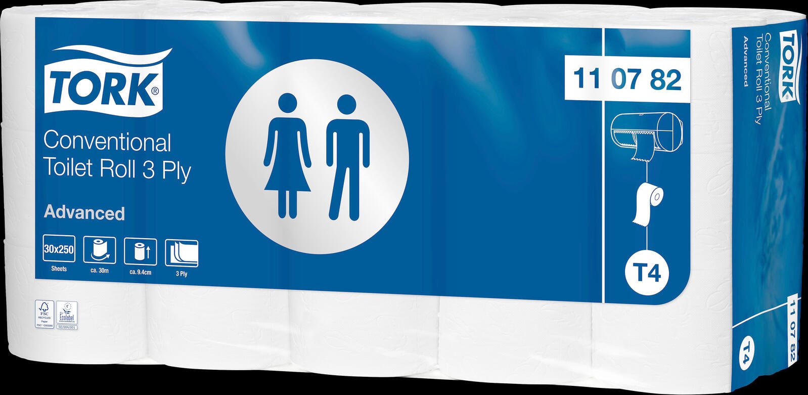 TORK Toilettenpapier T4 Advanced Soft 3-lagig