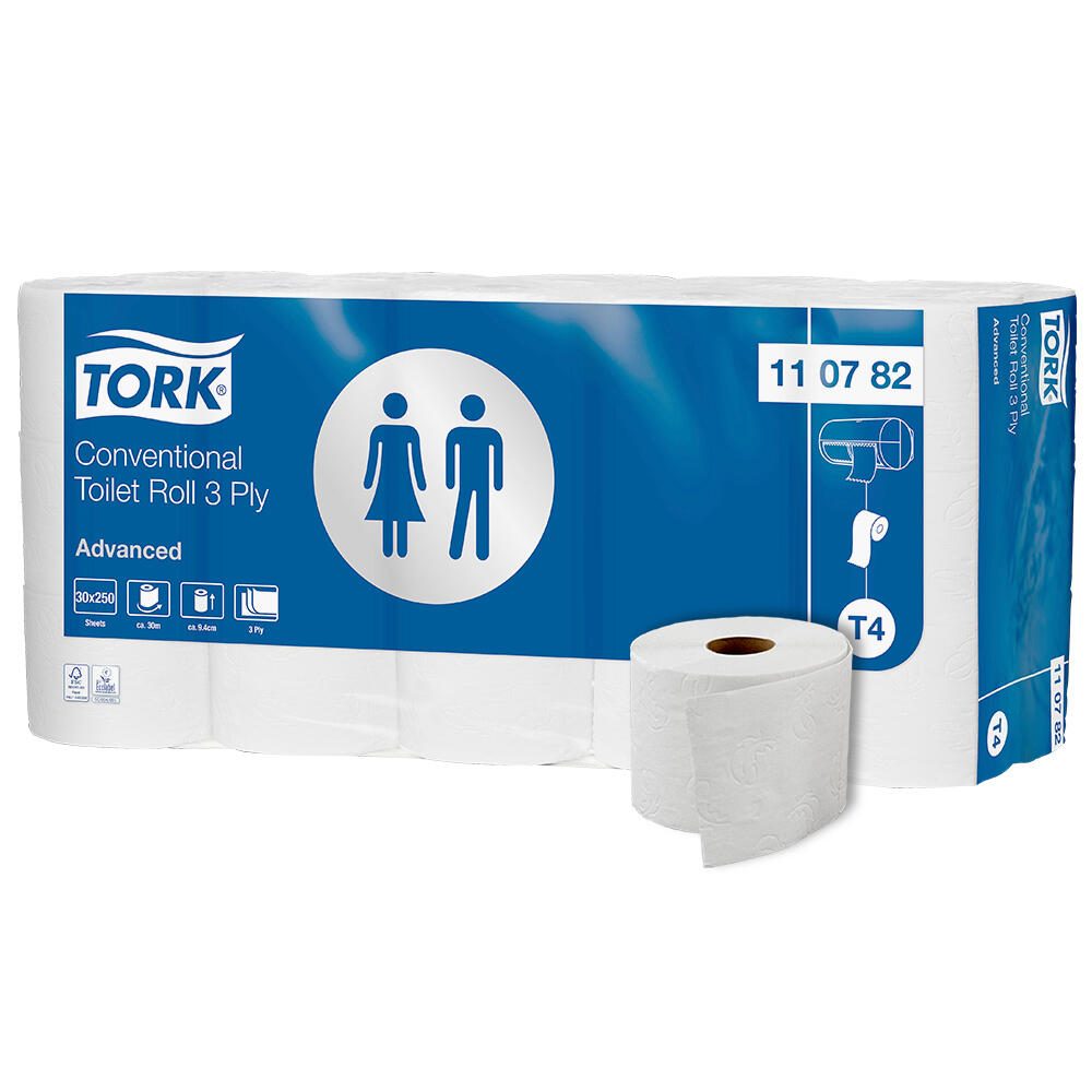 TORK Toilettenpapier T4 Advanced Soft 3-lagig