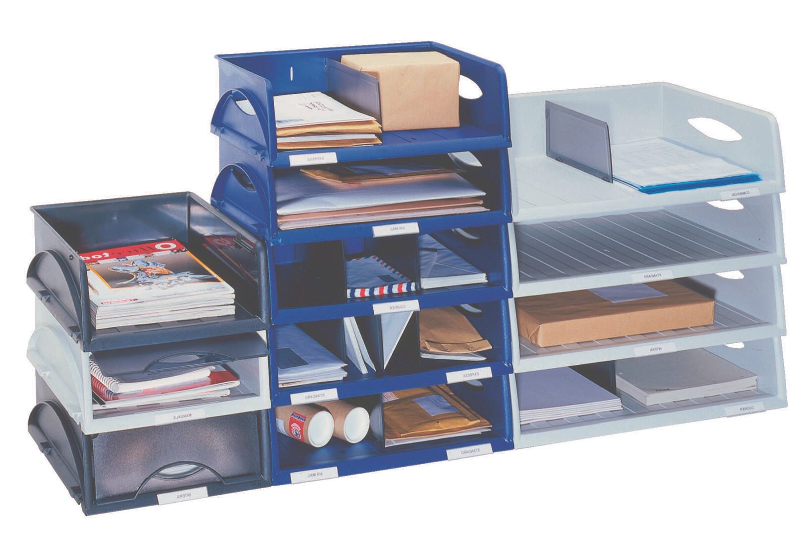 LEITZ Briefablage Sorty A4 DIN A4 grau