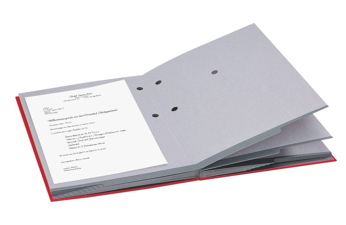 LEITZ Unterschriftenmappe 5700 für DIN A4 rot