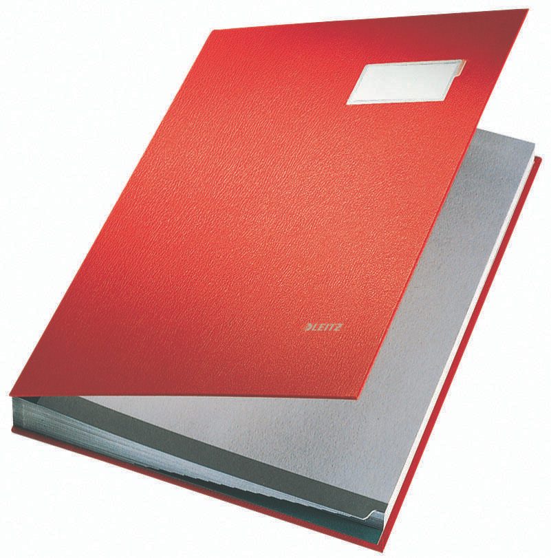 LEITZ Unterschriftenmappe 5700 für DIN A4 rot