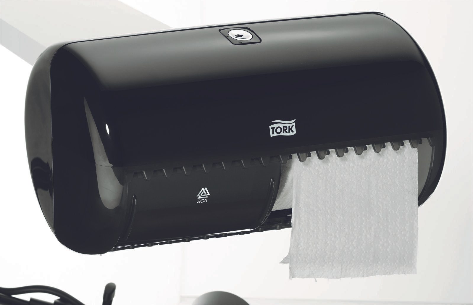 TORK Toilettenpapierspender Elevation T4 2 Rollen schwarz