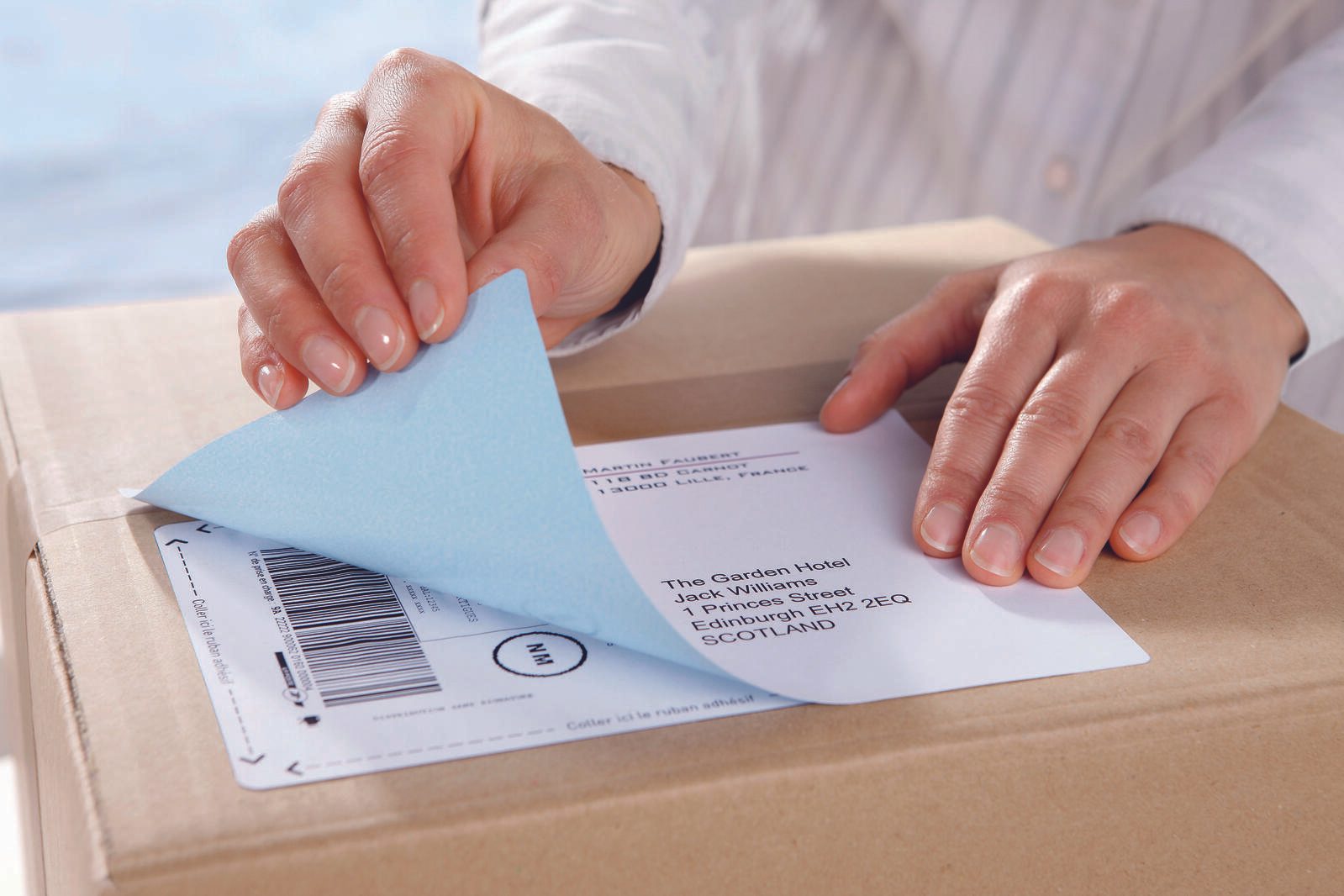 AVERY Zweckform Versandetiketten L7165-100 weiß 99,1 x 67,7 mm