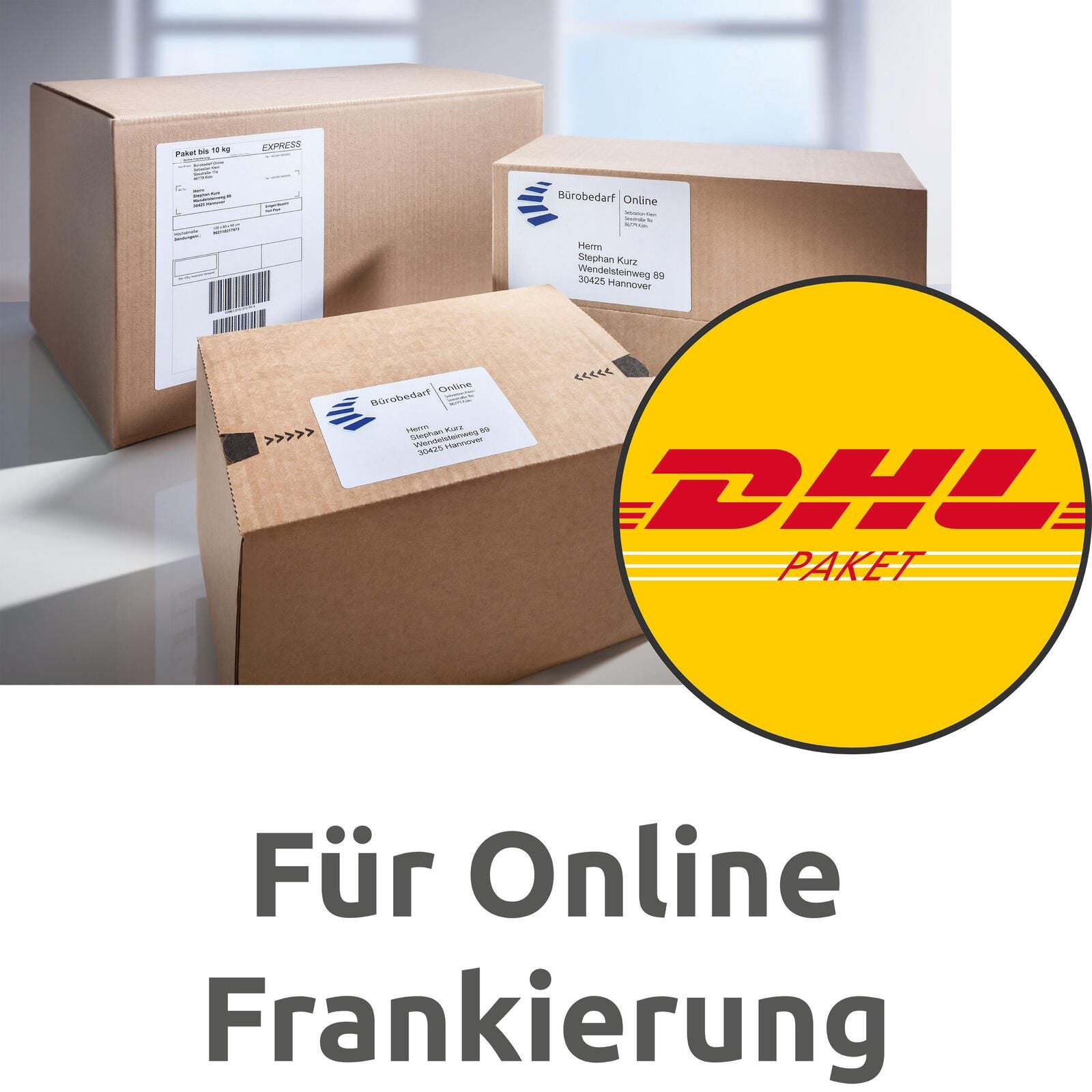 AVERY Zweckform Versandetiketten L7168-100 weiß 199,6 x 143,5 mm