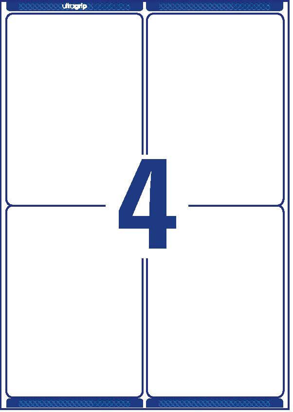 AVERY Zweckform Versandetiketten L7169-100 weiß 99,1 x 139,0 mm