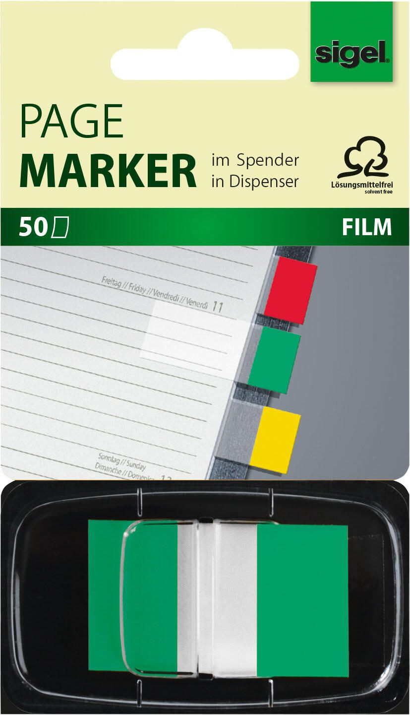 SIGEL Z-Marker Haftmarker 2,5 x 4,3 cm