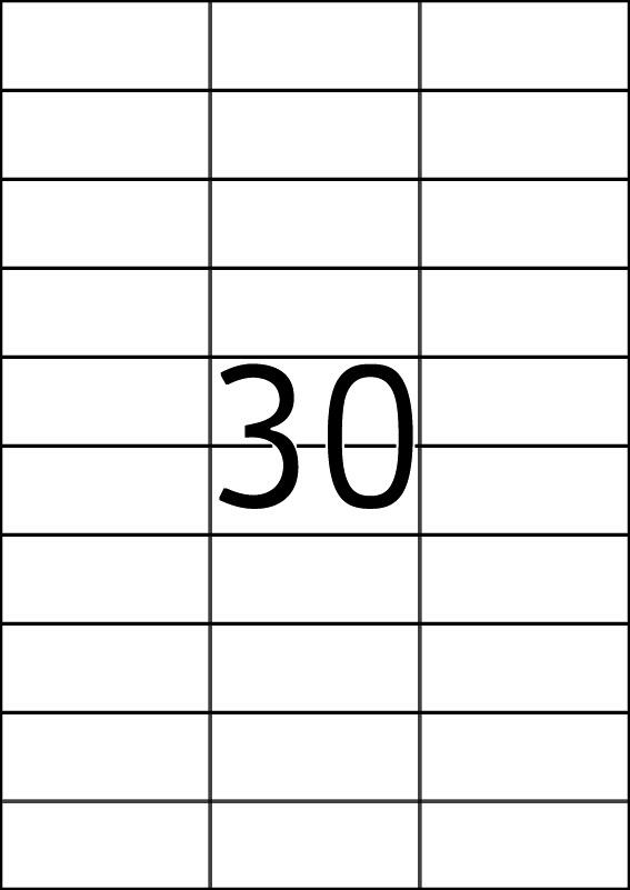 HERMA Etiketten 4612 weiß 70,0 x 29,7 mm