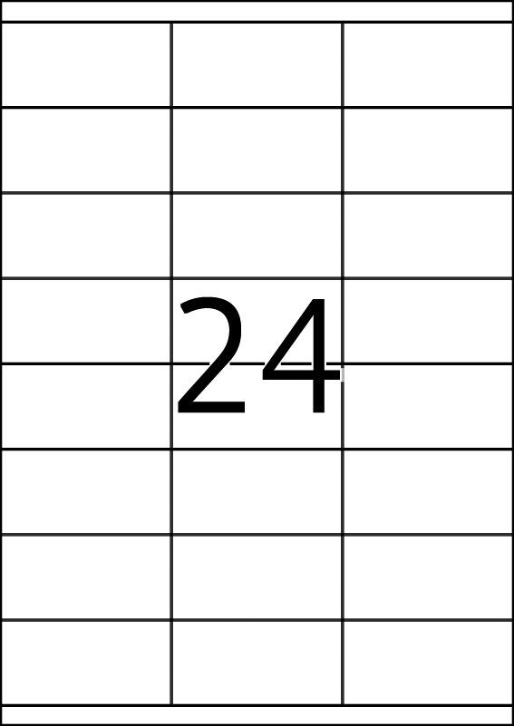 HERMA Etiketten 4429 weiß 70,0 x 35,0 mm