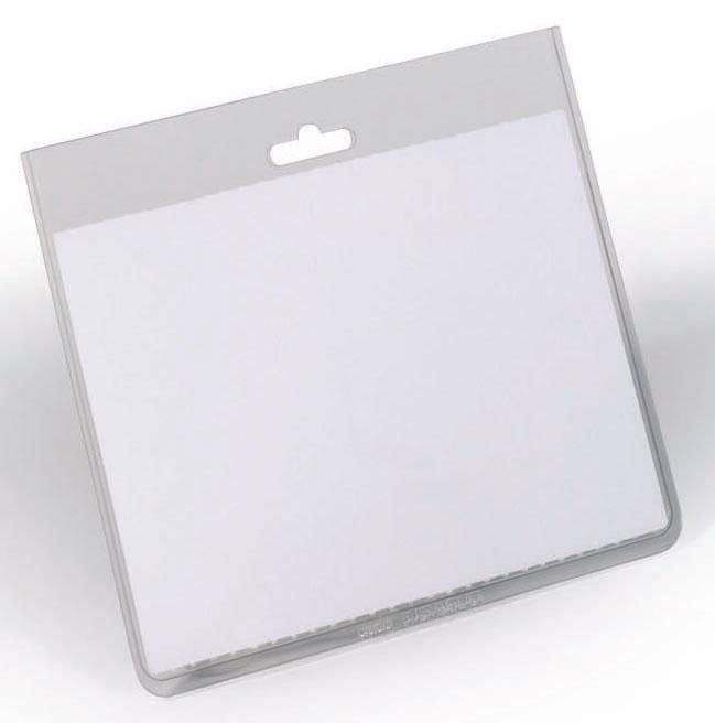 DURABLE Namensschilder transparent 9 cm x 6 cm