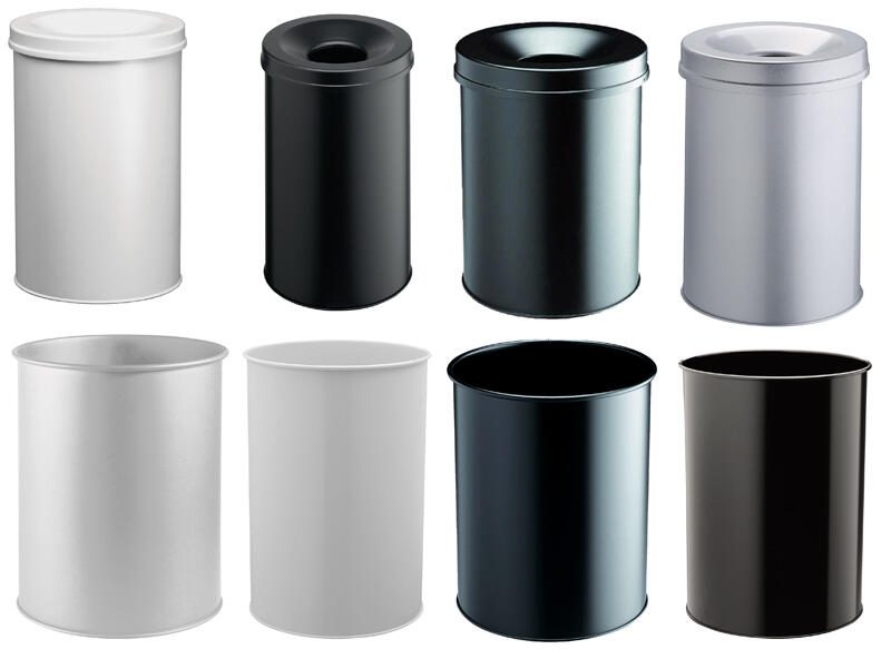 DURABLE Papierkorb 15,0 l lichtgrau