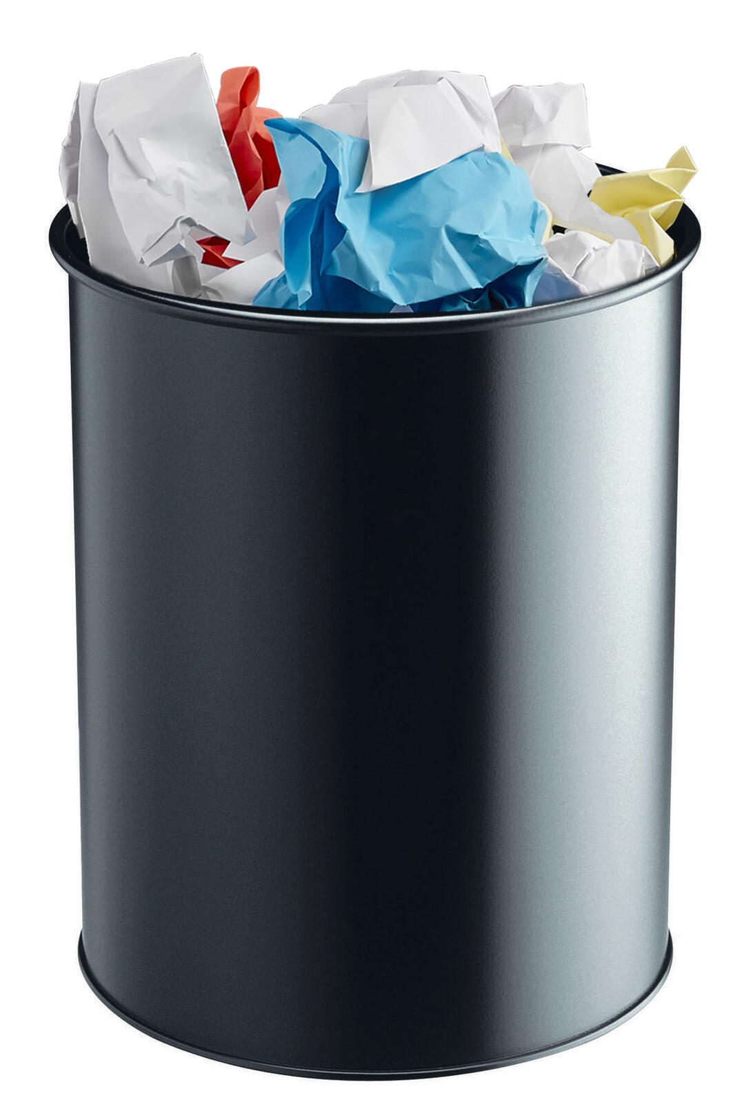 DURABLE Papierkorb 15,0 l schwarz