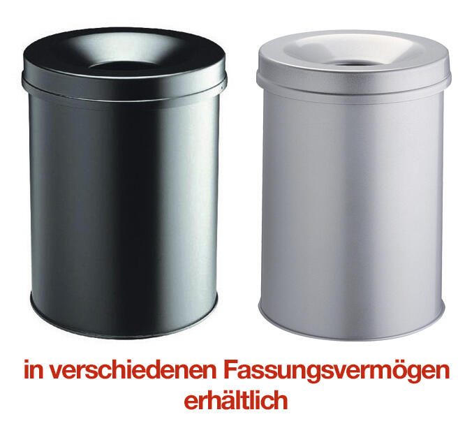 DURABLE Papierkorb 15,0 l lichtgrau