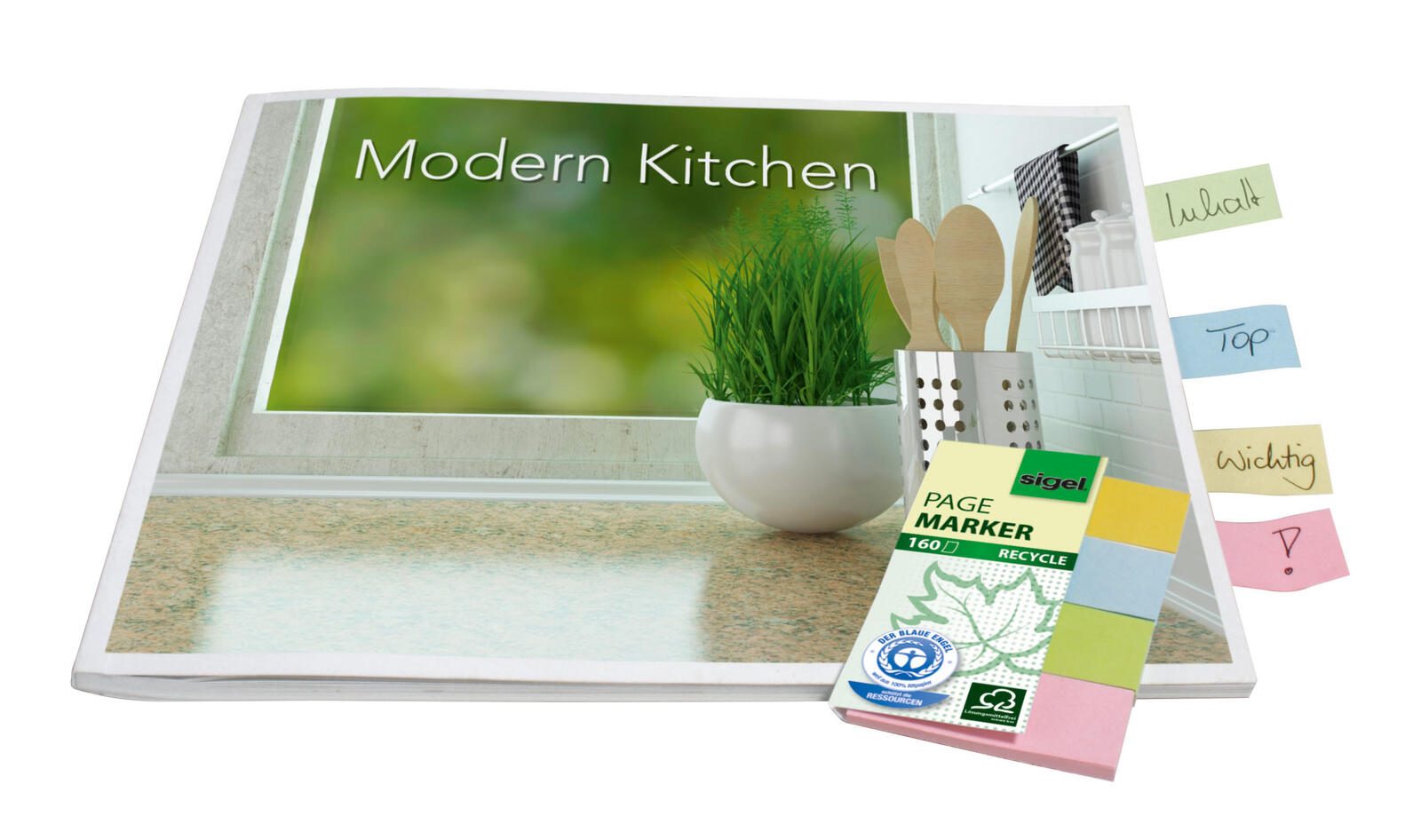 SIGEL RECYCLE Haftmarker 2,0 x 5,0 cm