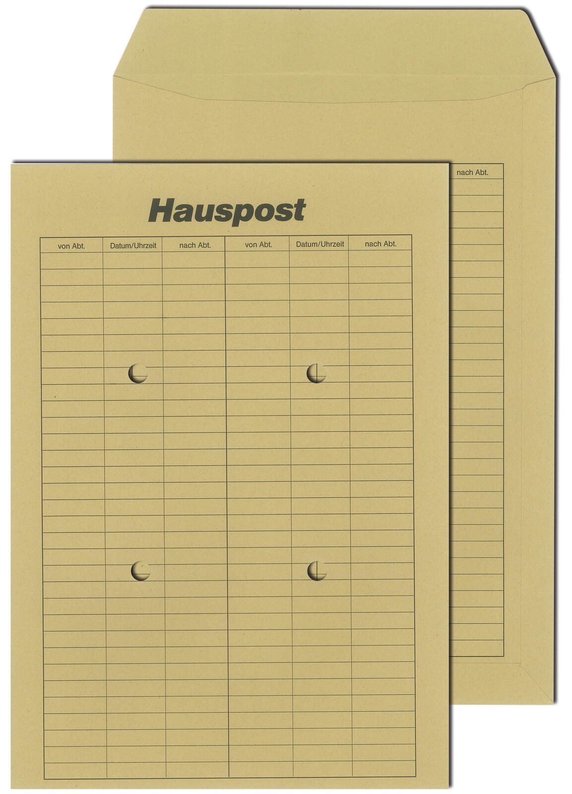 MAILmedia Hauspostversandtaschen DIN C4 braun