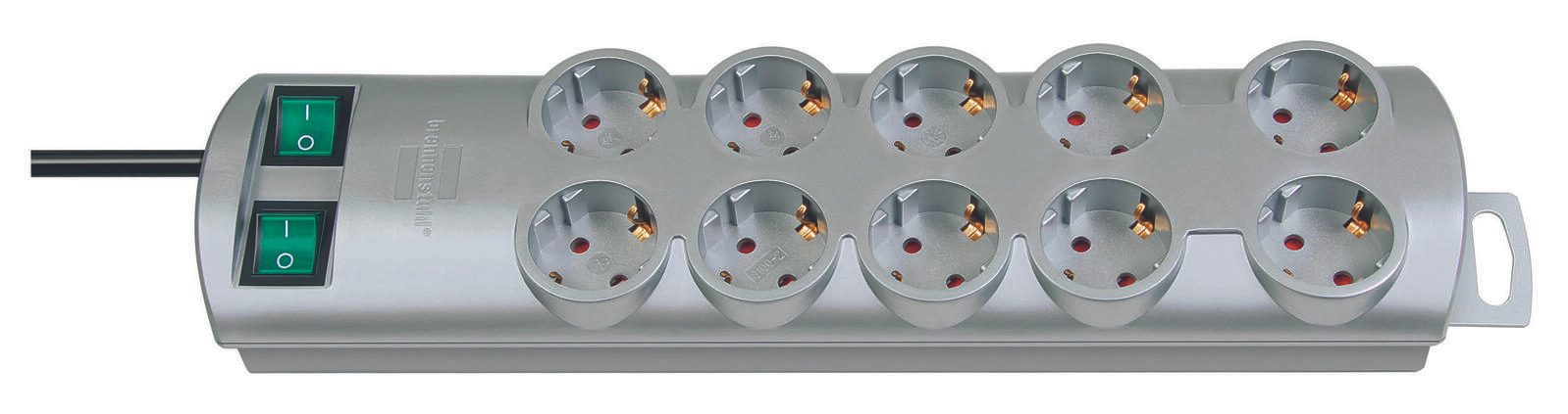 brennenstuhl Steckdosenleiste mit Schalter Primera-Line 2 m