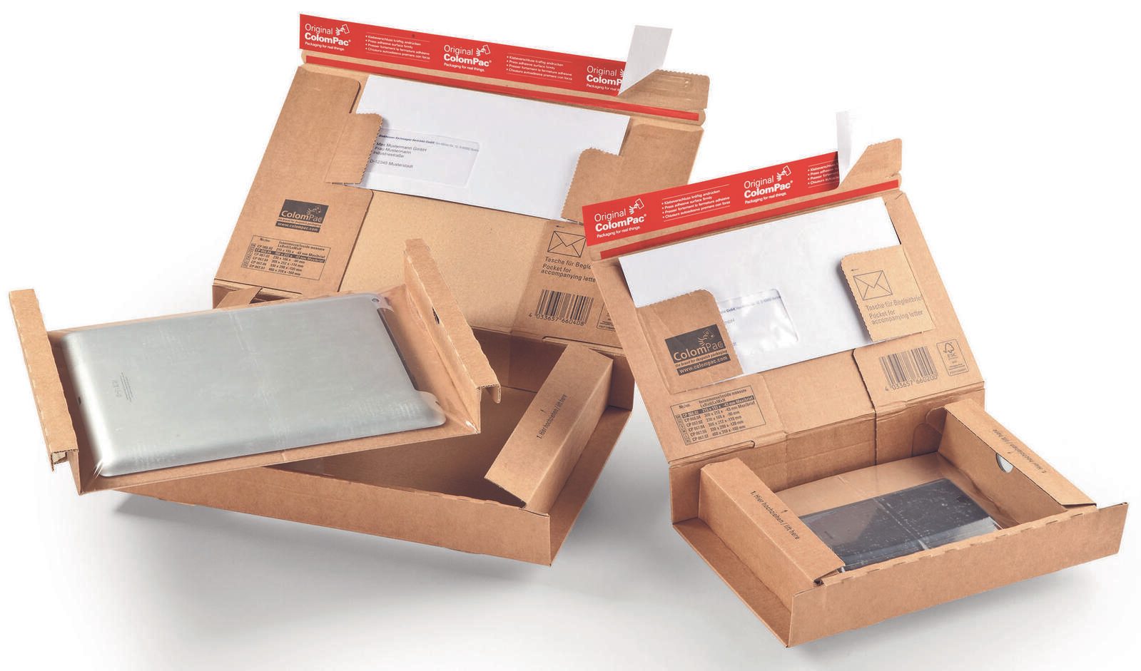 ColomPac® Versandkartons 23,0 x 16,6 x 9,0 cm