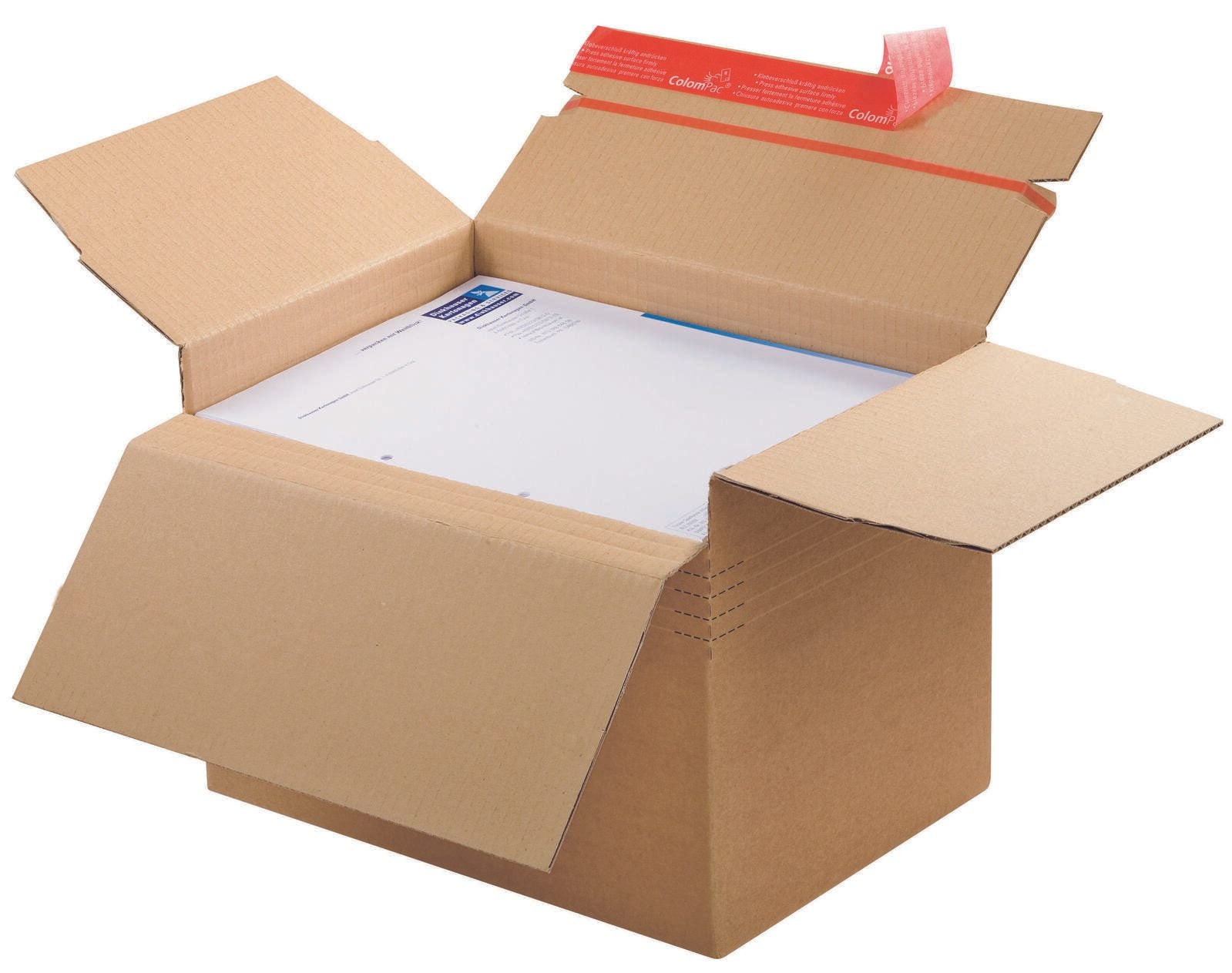 ColomPac® Versandkartons 30,4 x 21,6 x 13,0 - 22,0 cm