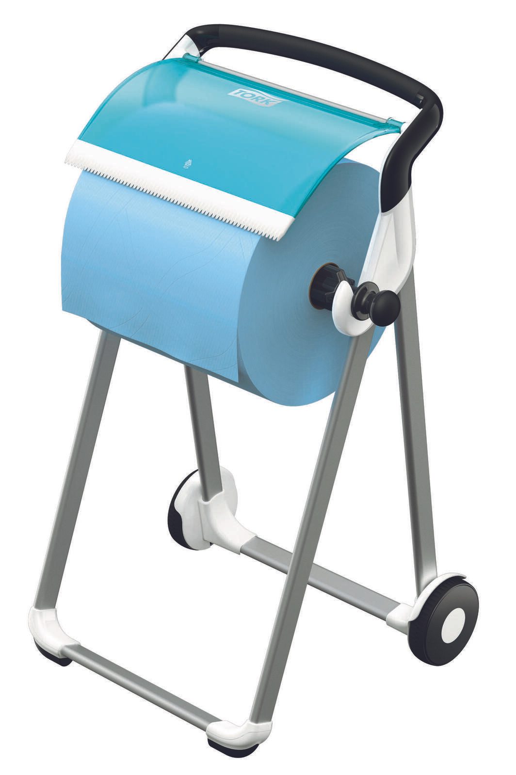 TORK Putzrollenhalter Performance W1 1 Rolle weiß, türkis