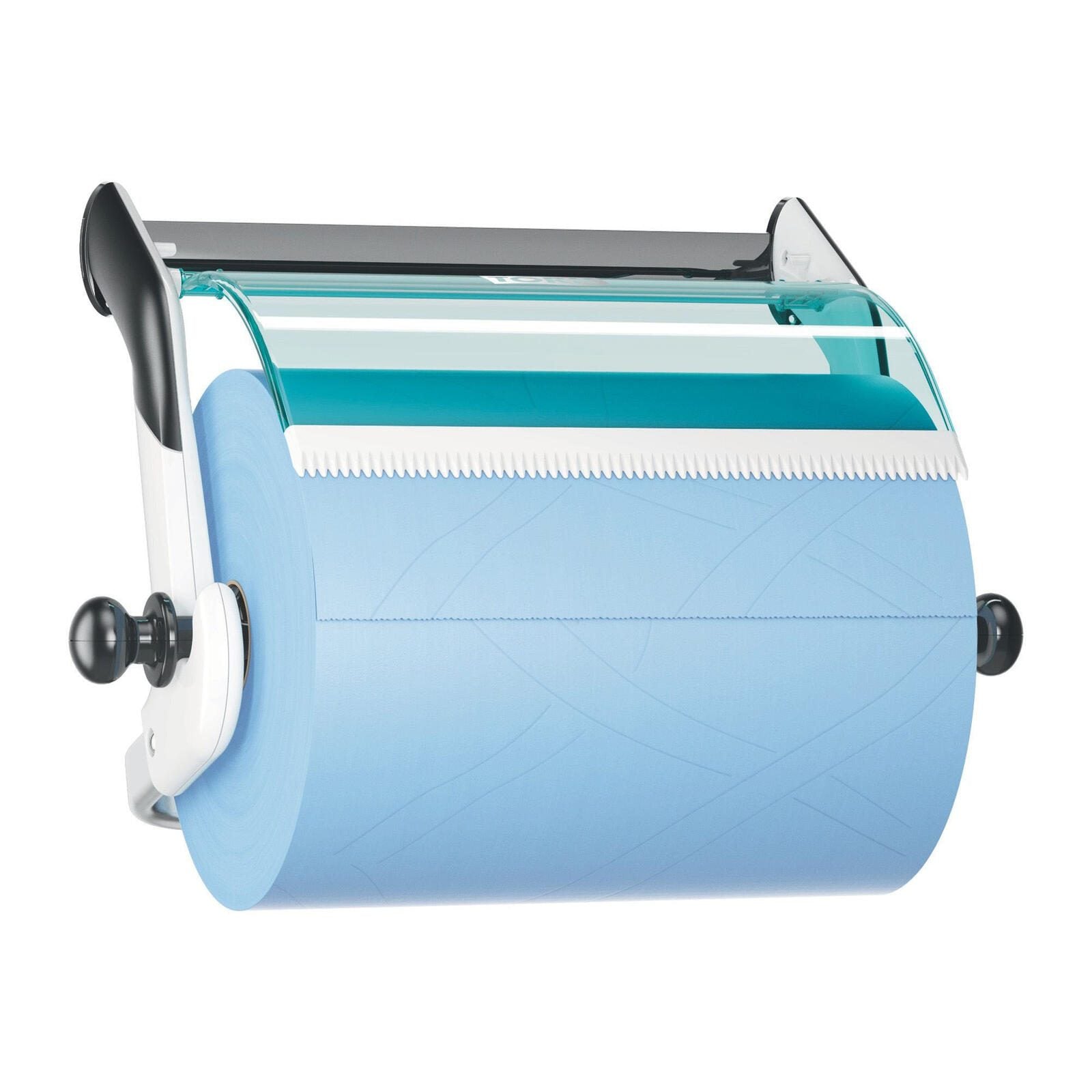 TORK Putzrollenhalter Performance W1 1 Rolle weiß, türkis