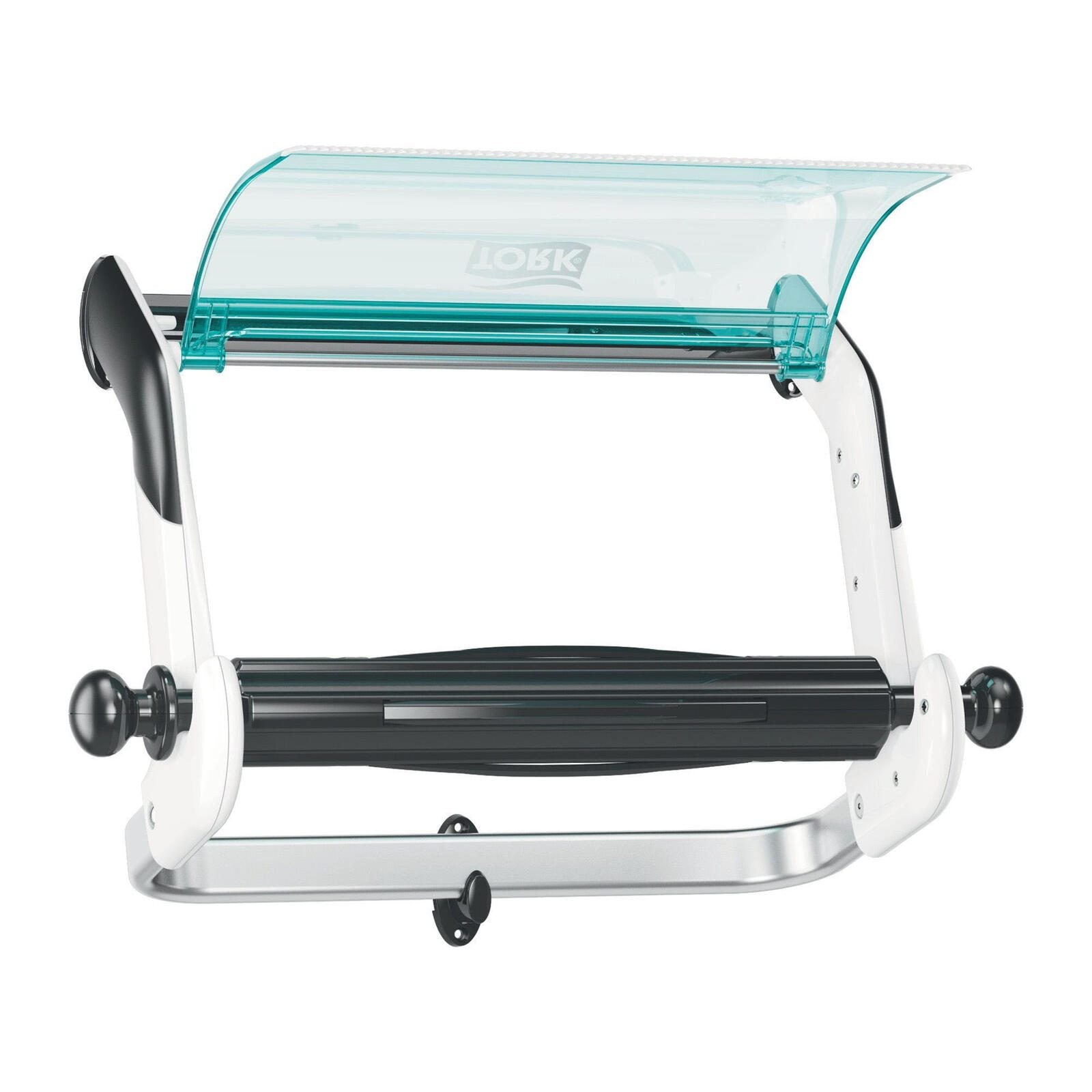 TORK Putzrollenhalter Performance W1 1 Rolle weiß, türkis