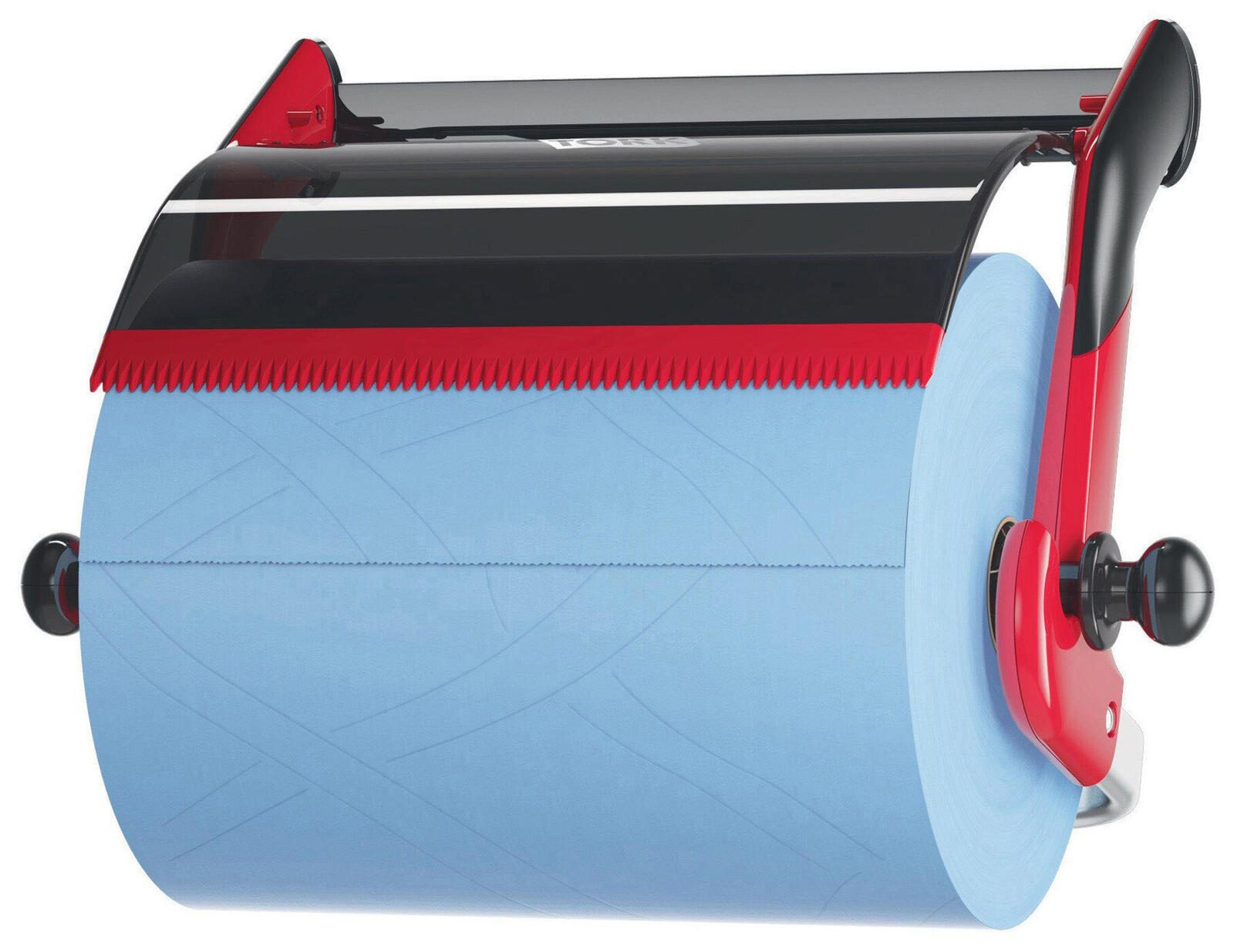 TORK Putzrollenhalter Performance W1 1 Rolle schwarz, rot