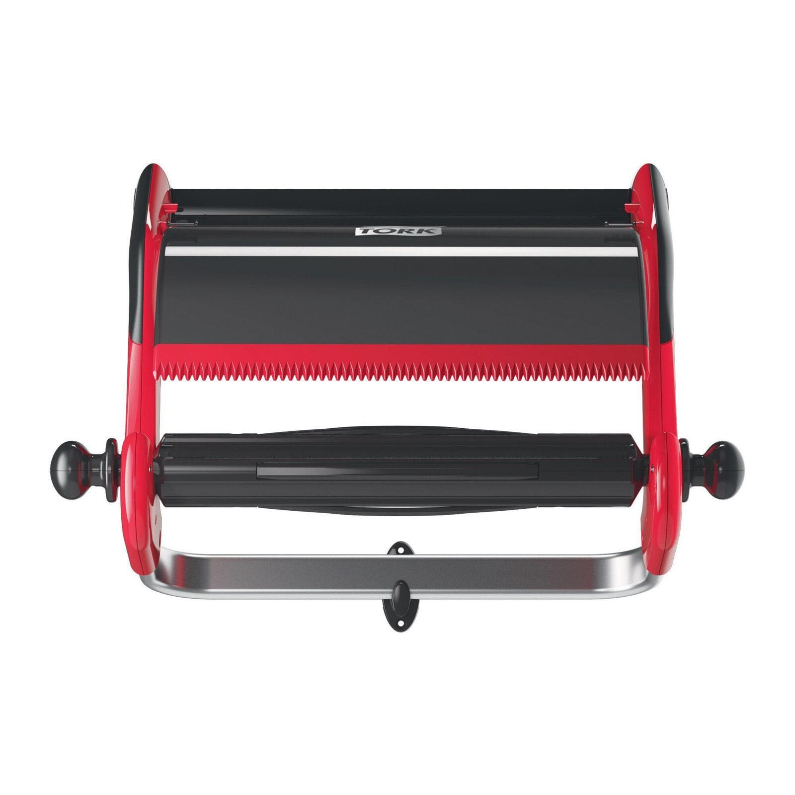 TORK Putzrollenhalter Performance W1 1 Rolle schwarz, rot