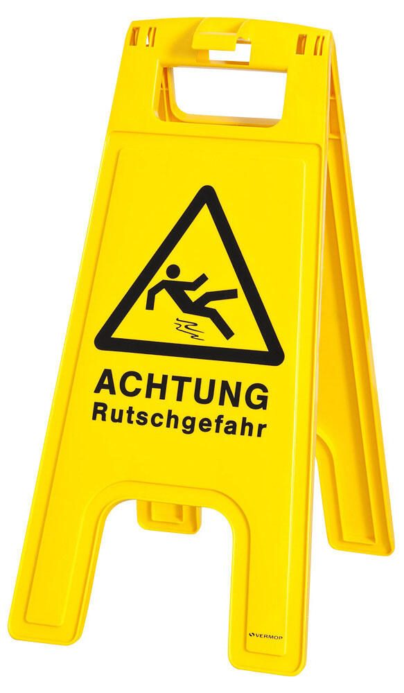 Warnaufsteller Achtung Rutschgefahr 28 cm x 58 cm