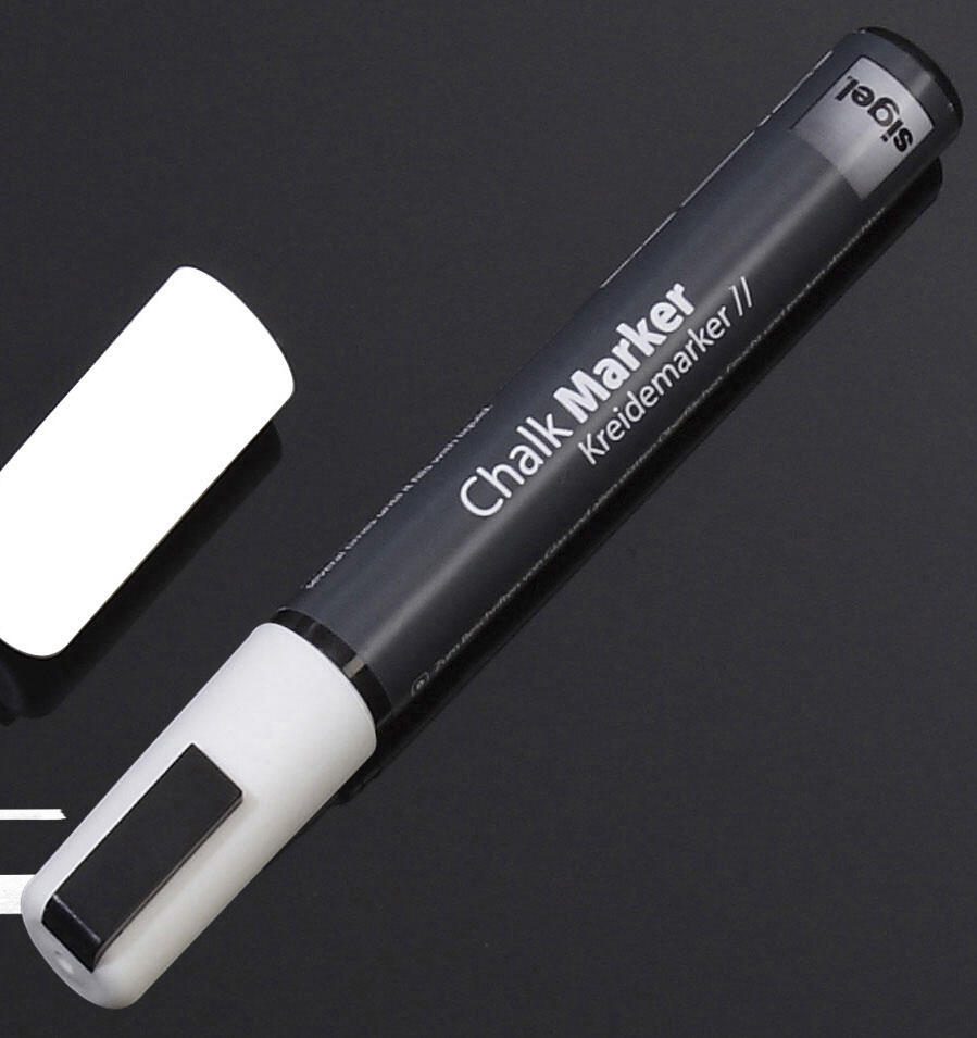 SIGEL Kreidemarker 1.0 - 5.0 mm Weiß