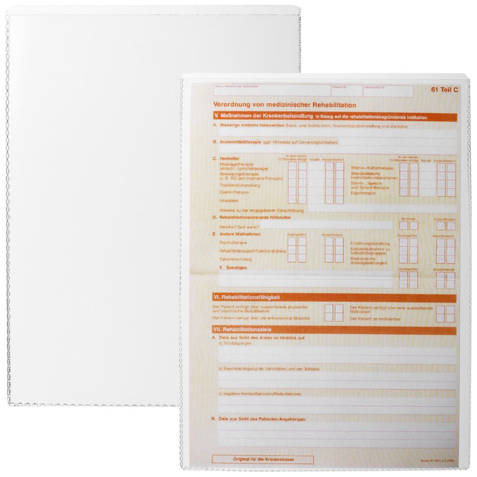 DURABLE Dokumentenhüllen A5 transparent